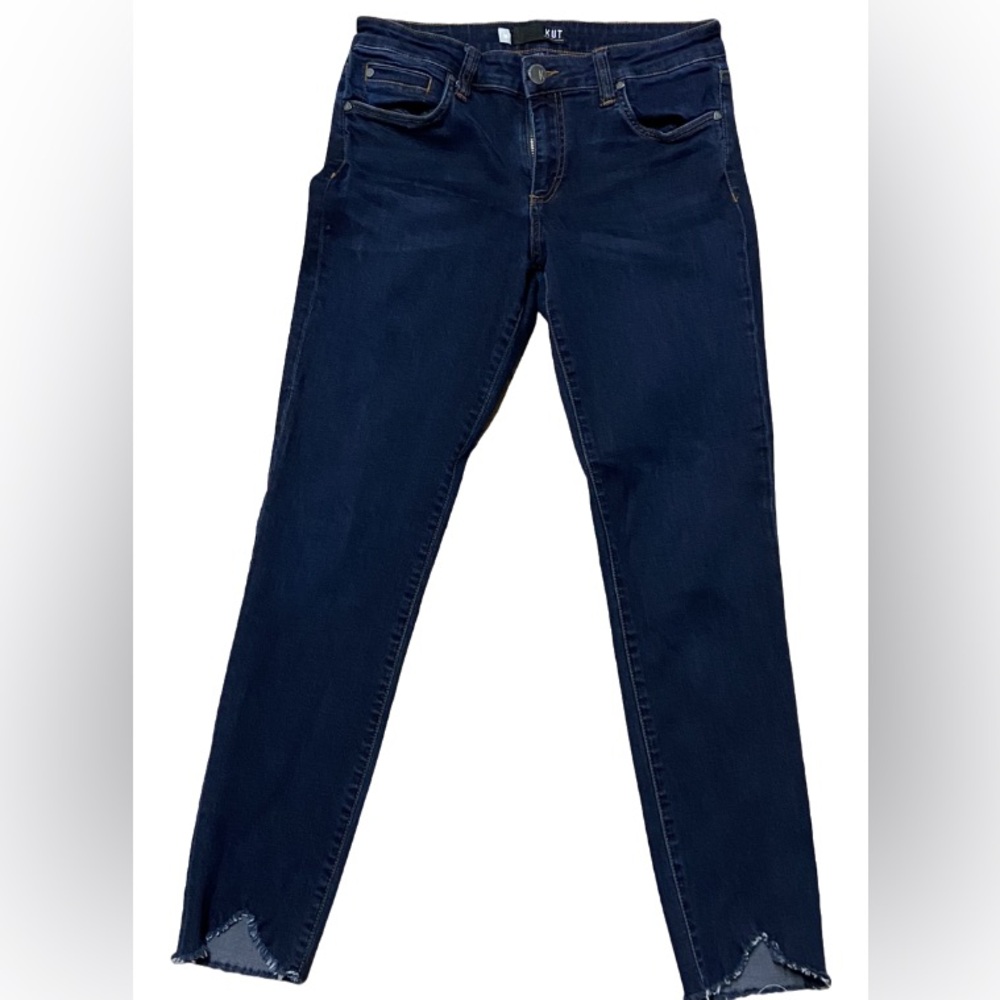 Kut from the Kloth Dark Blue Ankle Jeans